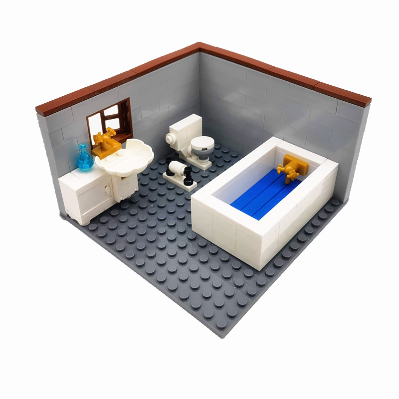 Lego Set City - Bloques de ciudad clásicos compatibles, muebles