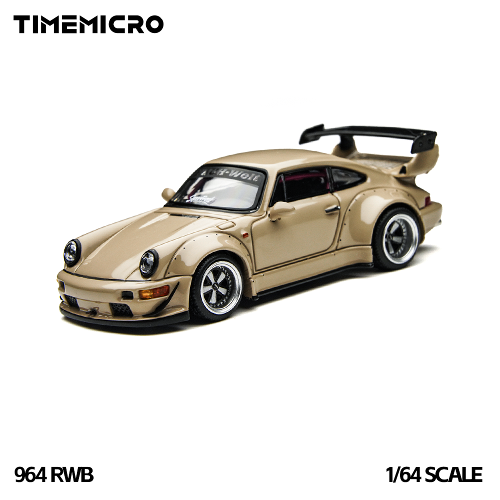 Die Cast Car 1 64 - TimeMicro1:64 RWB 964 Beige, Set de