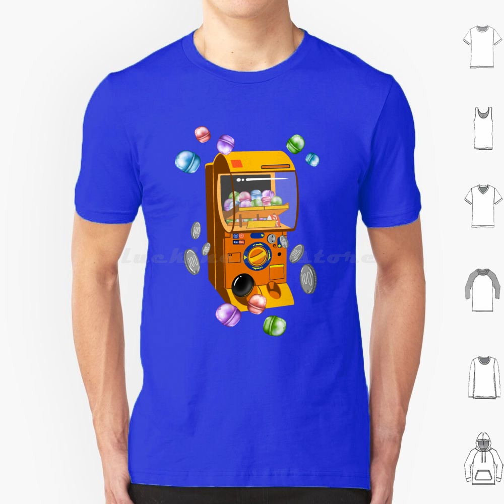 Capsule Toy Gashapon - Camiseta Gacha Gacha para hombres, mujeres