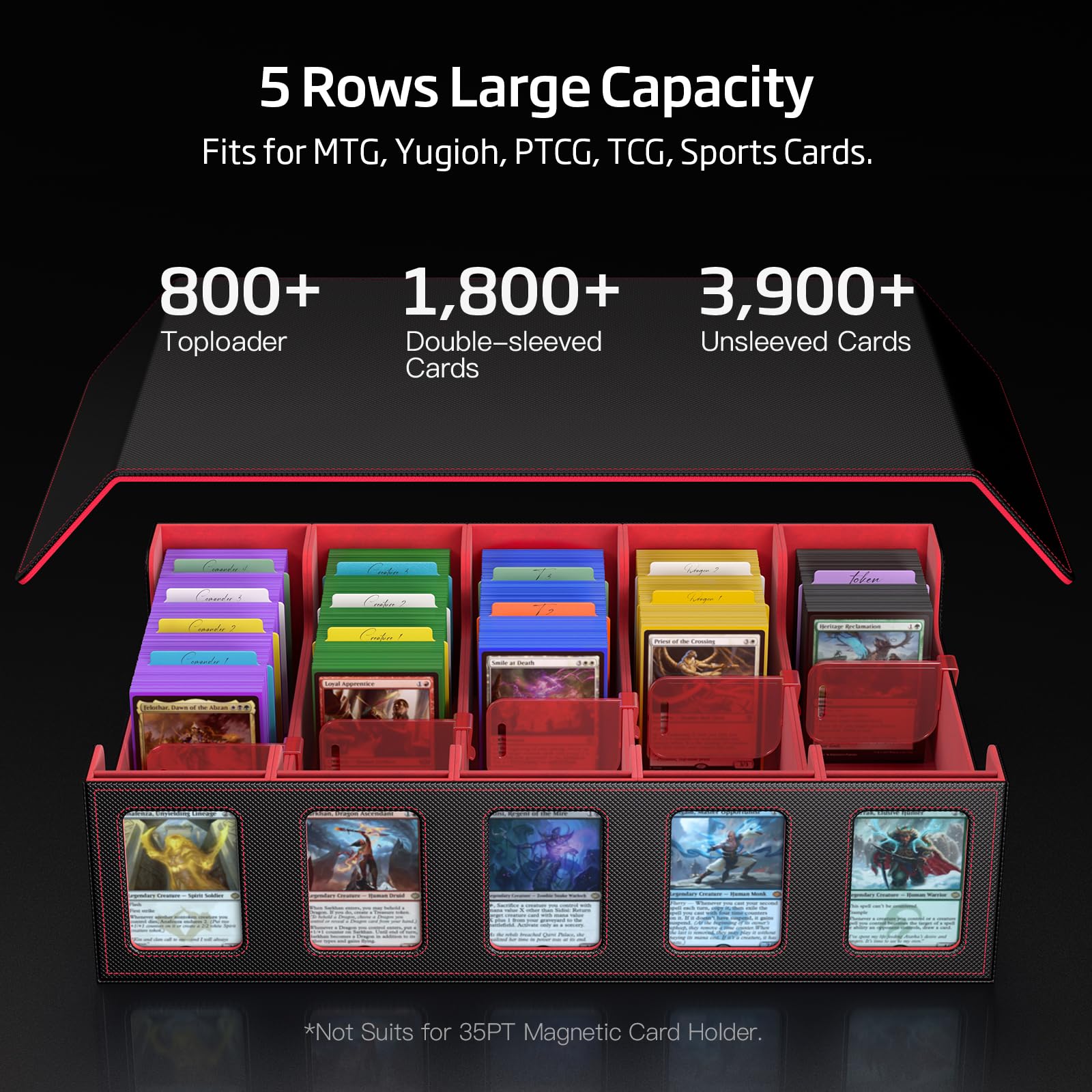 Caja de Almacenamiento para Ca - Card Top Loader reseña y precio