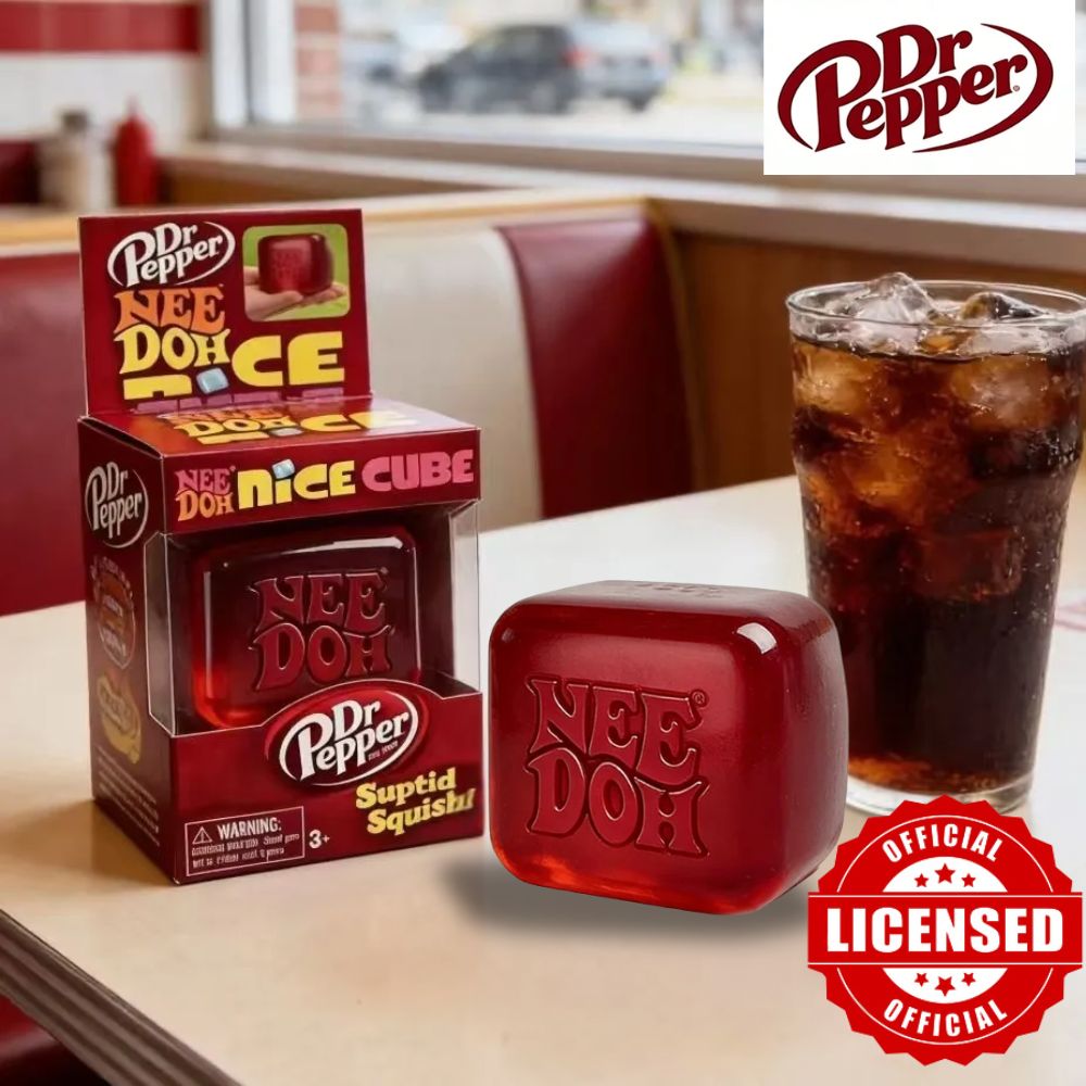 Dr Pepper X NeeDoh Nice Cube S - Fidget Cube Original reseña y precio