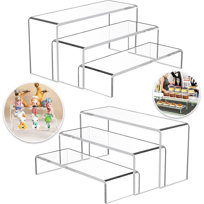 Exhibidores Acrílicos, 1 Juego - Display Risers Set reseña y precio